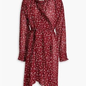 NWT Isabel Marant Etoile Pamela Floral Print Wrap Dress